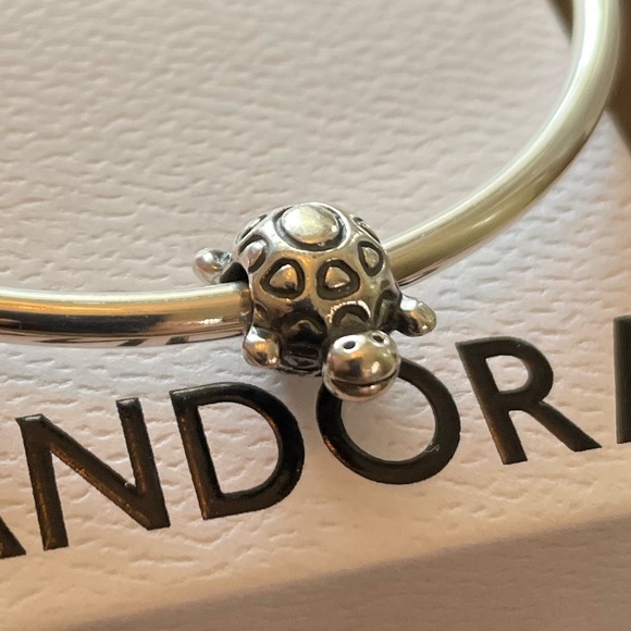 Pandora Jewelry - Authentic Pandora Turtle charm retired sterling silver